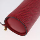 LOUIS VUITTON Epi Soufflot Etui Accessoire Etui Rood LV Auth ARZ151-14