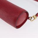 LOUIS VUITTON Epi Soufflot Etui Accessoire Etui Rood LV Auth ARZ151-15