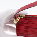 LOUIS VUITTON Epi Soufflot Etui Accessoire Etui Rood LV Auth ARZ151-18