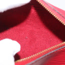 LOUIS VUITTON Epi Soufflot Etui Accessoire Etui Rood LV Auth ARZ151-10