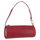 LOUIS VUITTON Epi Soufflot Etui Accessoire Etui Rood LV Auth ARZ151-1
