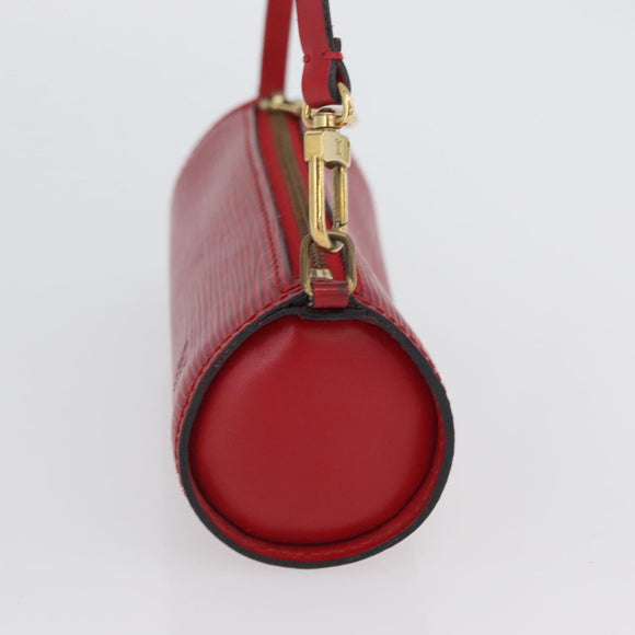 LOUIS VUITTON Epi Soufflot Etui Accessoire Etui Rood LV Auth ARZ151