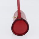 LOUIS VUITTON Epi Soufflot Etui Accessoire Etui Rood LV Auth ARZ151-4