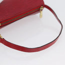 LOUIS VUITTON Epi Soufflot Etui Accessoire Etui Rood LV Auth ARZ151-7