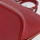 LOUIS VUITTON Epi Alma Hand Bag Castilian Red M52147 LV Auth ARZ152-16