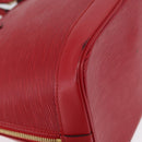 LOUIS VUITTON Epi Alma Hand Bag Castilian Red M52147 LV Auth ARZ152-9