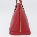 LOUIS VUITTON Epi Alma Hand Bag Castilian Red M52147 LV Auth ARZ152-4