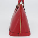LOUIS VUITTON Epi Alma Hand Bag Castilian Red M52147 LV Auth ARZ152-5