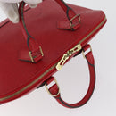 LOUIS VUITTON Epi Alma Hand Bag Castilian Red M52147 LV Auth ARZ152-7
