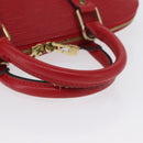 LOUIS VUITTON Epi Alma Hand Bag Castilian Red M52147 LV Auth ARZ152-8