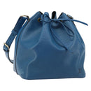 LOUIS VUITTON Epi Petit Noe Umhängetasche Blau M44105 LV Auth ARZ155-1