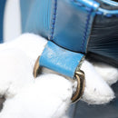 LOUIS VUITTON Epi Petit Noe Umhängetasche Blau M44105 LV Auth ARZ155-12