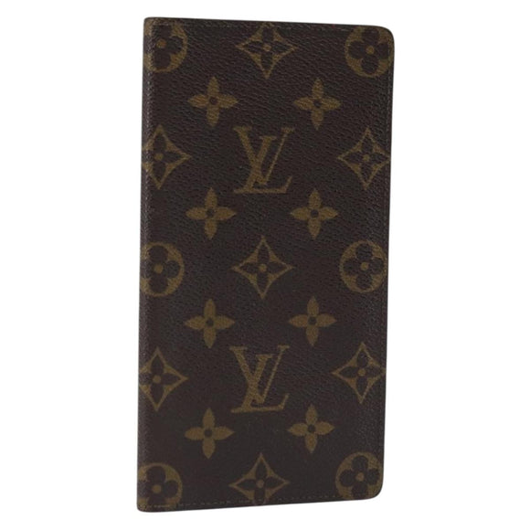 LOUIS VUITTON Monogram Porte Valeurs Cartes Credit Wallet M61823 LV Auth ARZ164