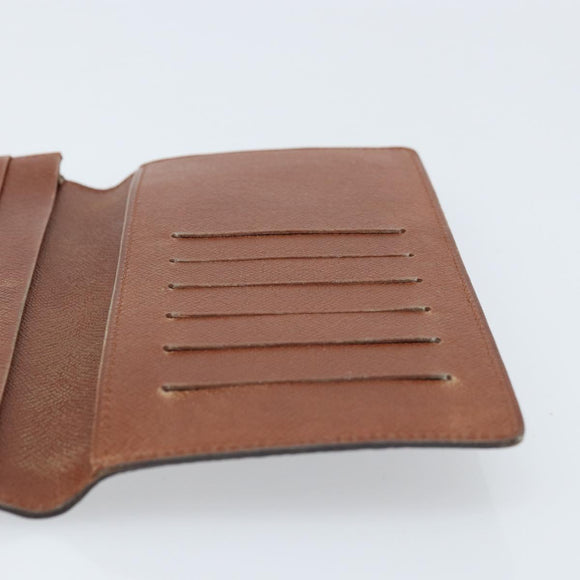LOUIS VUITTON Monogram Porte Valeurs Cartes Credit Wallet M61823 LV Auth ARZ164