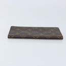 LOUIS VUITTON Monogram Porte Valeurs Cartes Credit Wallet M61823 LV Auth ARZ164-4
