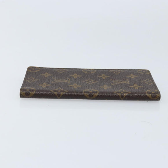 LOUIS VUITTON Monogram Porte Valeurs Cartes Credit Wallet M61823 LV Auth ARZ164