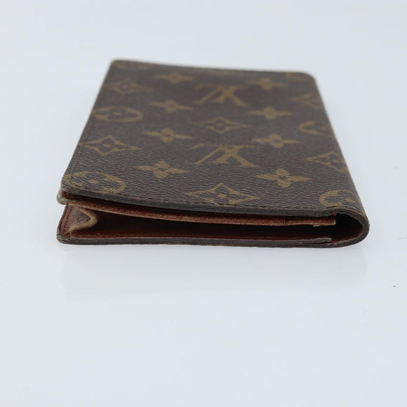 LOUIS VUITTON Monogram Porte Valeurs Cartes Credit Wallet M61823 LV Auth ARZ164