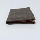 LOUIS VUITTON Monogram Porte Valeurs Cartes Credit Wallet M61823 LV Auth ARZ164-6