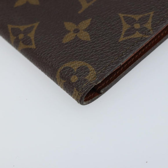LOUIS VUITTON Monogram Porte Valeurs Cartes Credit Wallet M61823 LV Auth ARZ164