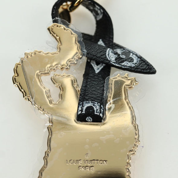LOUIS VUITTON Flying Cat Bijoux Sac Key Holder metal Gold MP2284 Auth ARZ170SM