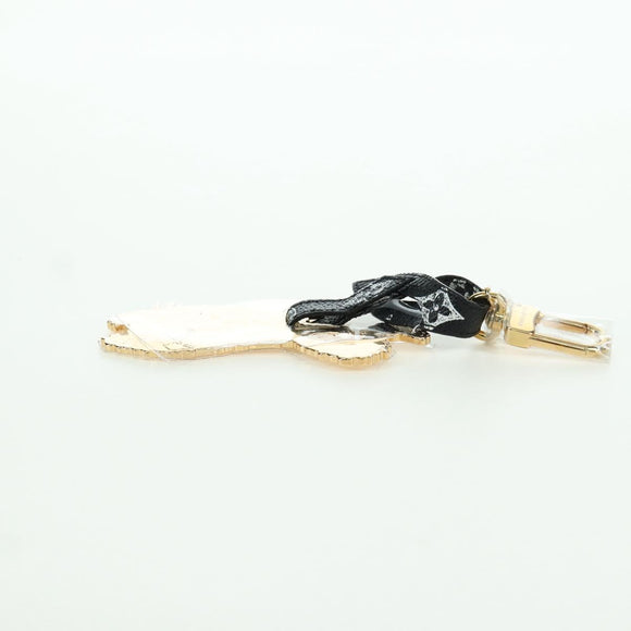 LOUIS VUITTON Flying Cat Bijoux Sac Key Holder metal Gold MP2284 Auth ARZ170SM