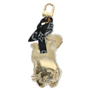 LOUIS VUITTON Flying Cat Bijoux Sac Key Holder metal Gold MP2284 Auth ARZ170SM-2