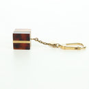 LOUIS VUITTON Bijou Sac Surprise Key Holder metal Brown M66188 LV Auth ARZ171-14