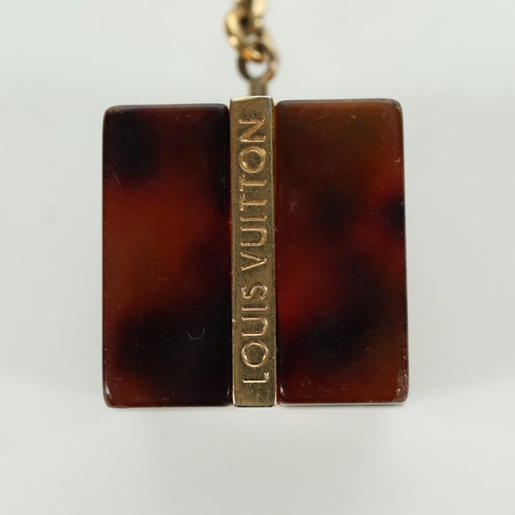 LOUIS VUITTON Bijou Sac Surprise Key Holder metal Brown M66188 LV Auth ARZ171
