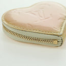 LOUIS VUITTON Vernis heart Mini Coeur Coin Purse Broncorail M91486 Auth ARZ172A-15
