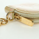 LOUIS VUITTON Vernis heart Mini Coeur Coin Purse Broncorail M91486 Auth ARZ172A-9