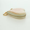 LOUIS VUITTON Vernis heart Mini Coeur Coin Purse Broncorail M91486 Auth ARZ172A-4