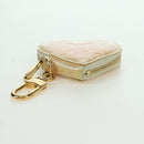 LOUIS VUITTON Vernis heart Mini Coeur Coin Purse Broncorail M91486 Auth ARZ172A-6