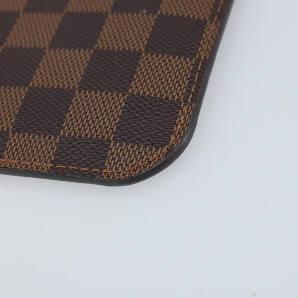LOUIS VUITTON Damier Ebene Neverfull PM Etui LV Auth ARZ173