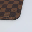 LOUIS VUITTON Damier Ebene Neverfull PM Etui LV Auth ARZ173-16