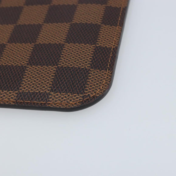 LOUIS VUITTON Damier Ebene Neverfull PM Etui LV Auth ARZ173