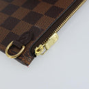LOUIS VUITTON Damier Ebene Neverfull PM Etui LV Auth ARZ173-8
