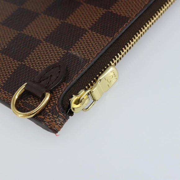 LOUIS VUITTON Damier Ebene Neverfull PM Etui LV Auth ARZ173