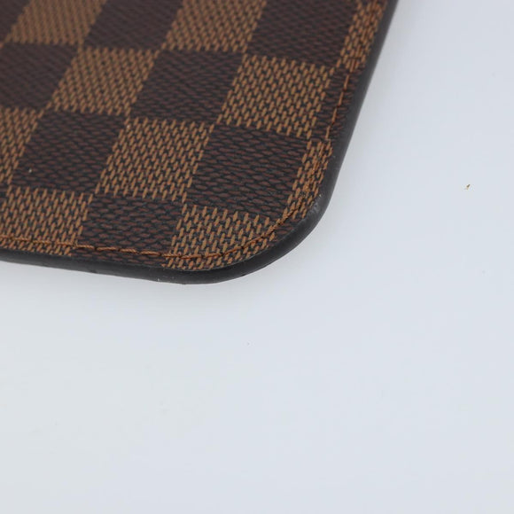 LOUIS VUITTON Damier Ebene Neverfull PM Etui LV Auth ARZ173
