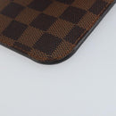 LOUIS VUITTON Damier Ebene Neverfull PM Etui LV Auth ARZ173-14