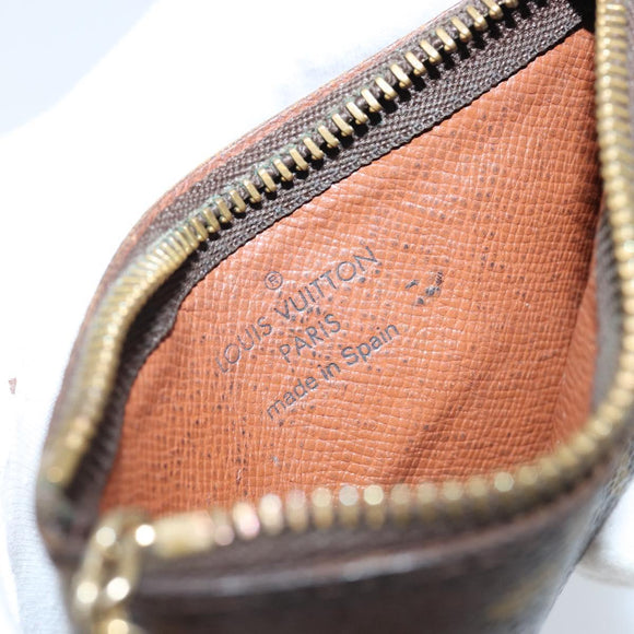 LOUIS VUITTON Monogram Pochette Cles Coin Purse M62650 LV Auth ARZ177
