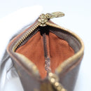 LOUIS VUITTON Monogram Pochette Cles Coin Purse M62650 LV Auth ARZ177-17
