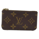 LOUIS VUITTON Monogram Pochette Cles Coin Purse M62650 LV Auth ARZ177-13