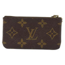 LOUIS VUITTON Monogram Pochette Cles Coin Purse M62650 LV Auth ARZ177-2