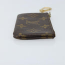 LOUIS VUITTON Monogram Pochette Cles Coin Purse M62650 LV Auth ARZ177-3