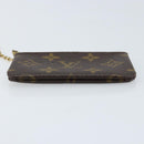 LOUIS VUITTON Monogram Pochette Cles Coin Purse M62650 LV Auth ARZ177-6
