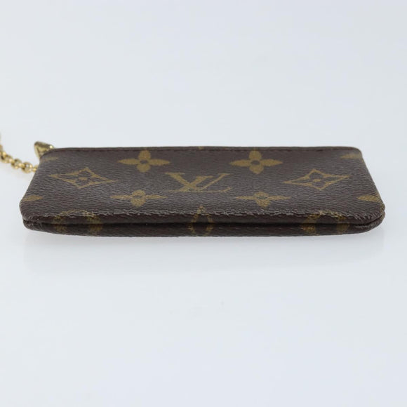 LOUIS VUITTON Monogram Pochette Cles Coin Purse M62650 LV Auth ARZ177