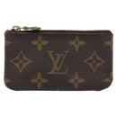 LOUIS VUITTON Monogram Pochette Cles Coin Purse M62650 LV Auth ARZ178-13