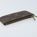 LOUIS VUITTON Monogram Pochette Cles Coin Purse M62650 LV Auth ARZ178-5