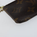 LOUIS VUITTON Monogram Pochette Cles Coin Purse M62650 LV Auth ARZ178-14