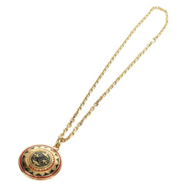 CHANEL Necklace metal Gold CC Auth ARZ179V - 0